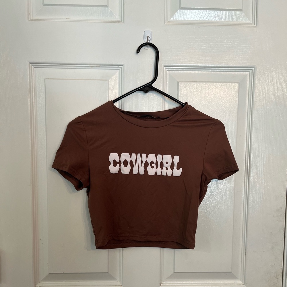 SheIN Cowgirl Crop Top 🤠
